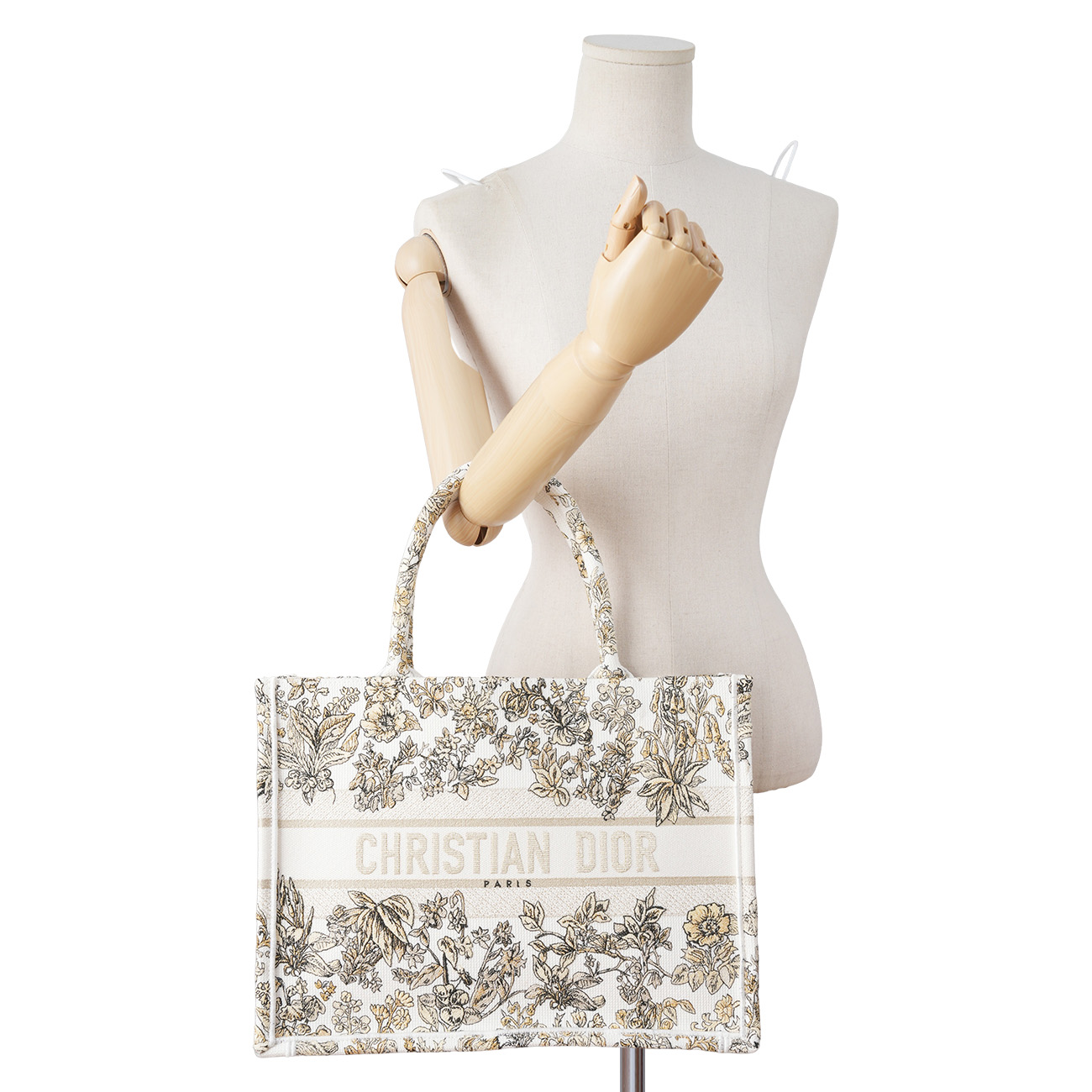 CHRISTIAN DIOR(USED)디올 시즌 북토트 미디움 백